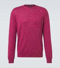 Zegna Silk, cashmere, and linen sweater