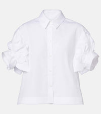 Simone Rocha Puff-sleeve cotton shirt