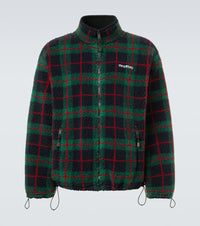 Miu Miu Checked teddy jacket