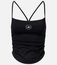Adidas by Stella McCartney Logo jersey tank top