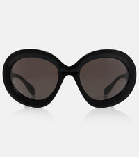 Alaia Logo oversized sunglasses