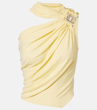 Christopher Esber Gathered jersey top