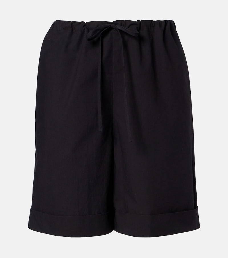 The Row Emiliano cotton shorts
