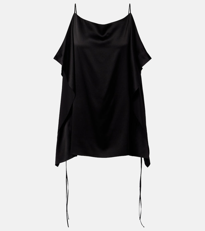 The Row Koray silk top