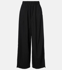 The Frankie Shop Oakdale pinstripe wide-leg pants