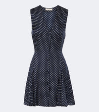 Doen Aubrey polka dot silk-blend minidress