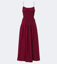 Doen Safia cotton poplin maxi dress