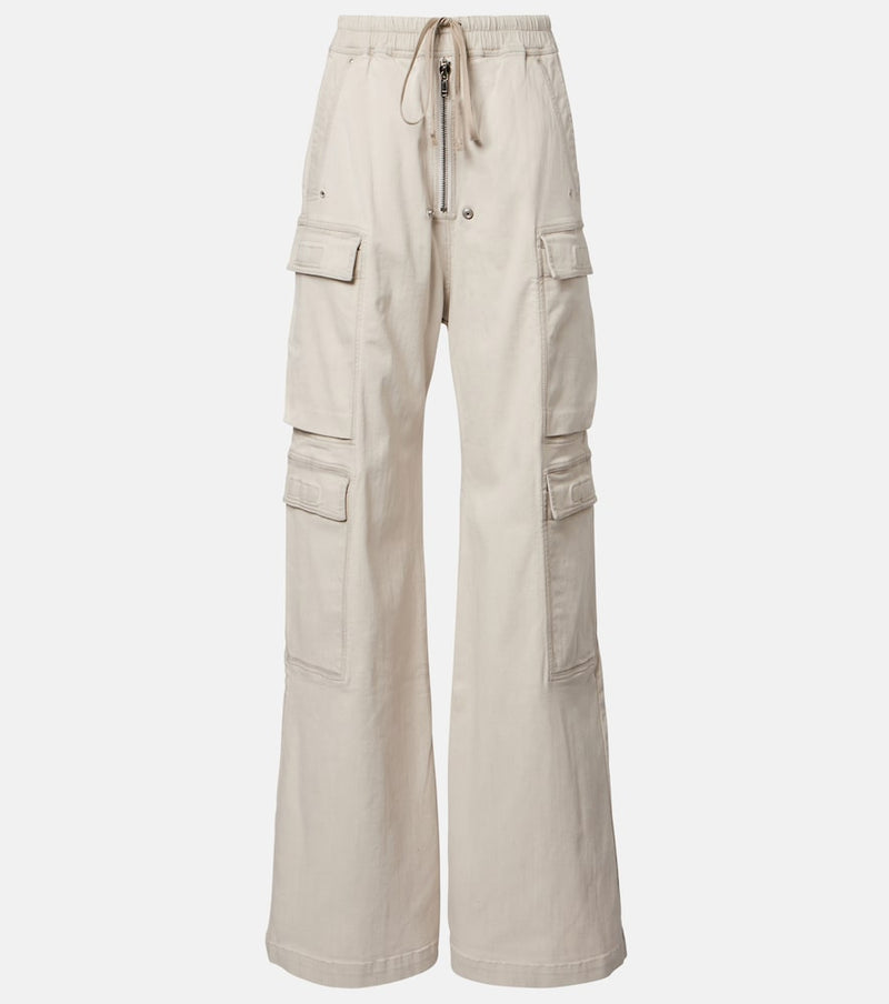 Rick Owens Jumbo cotton-blend cargo pants
