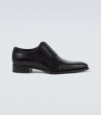 Gucci GG leather Derby shoes