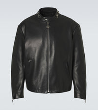 Gucci Horsebit leather jacket