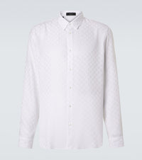Gucci GG silk jacquard shirt