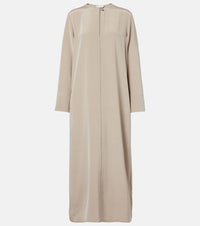 Max Mara Unghia silk-blend midi dress