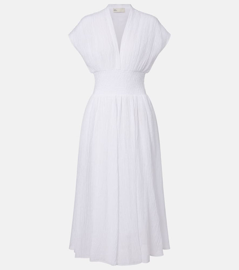 Tory Burch Linen and cotton midi dress