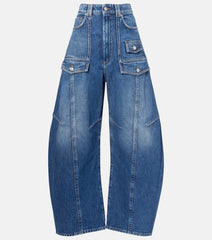Sportmax Violino barrel-leg jeans