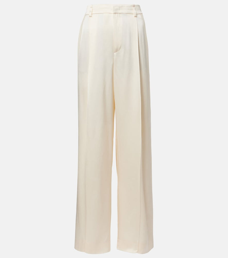 Vince Satin wide-leg pants