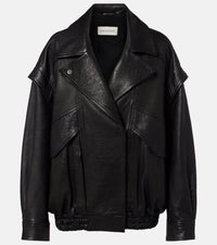 Nour Hammour Micah leather jacket