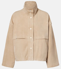 Nour Hammour Park suede jacket