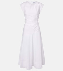 Veronica Beard Lisette cotton-blend midi dress