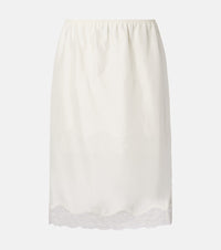 Dorothee Schumacher Playful Volumes silk midi skirt