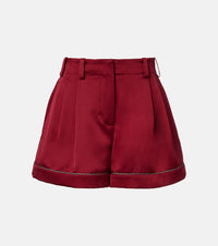 Givenchy Silk satin shorts
