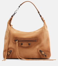 Balenciaga Le City Small suede tote bag
