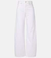 Frame Bow barrel-leg jeans