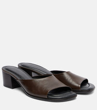 Lemaire 55 leather mules