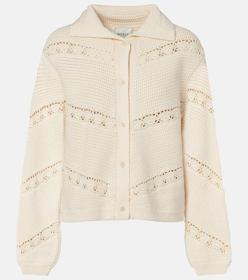 Posse Dylan crochet cardigan