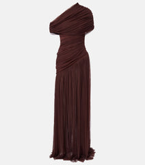 De La Vali Himala gathered tulle gown