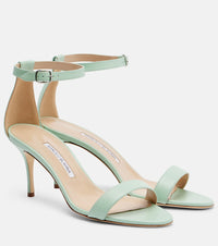 Manolo Blahnik Chaos leather sandals