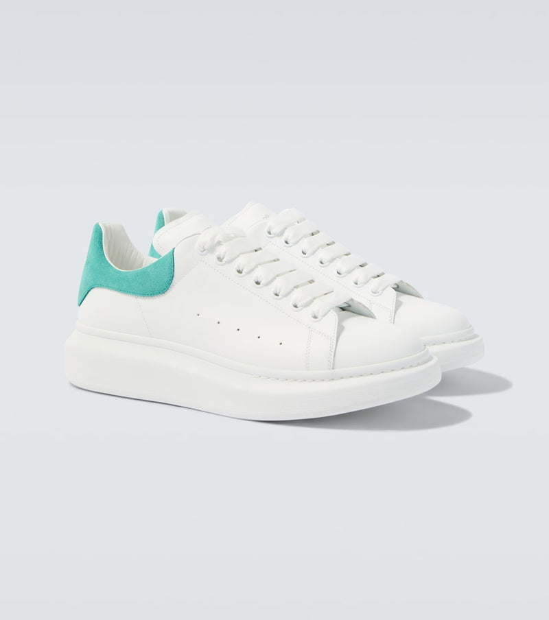 McQueen Oversized leather sneakers