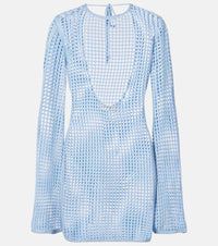 Bananhot Serena open-knit minidress