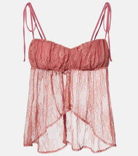 Bananhot Kendall lace crop top