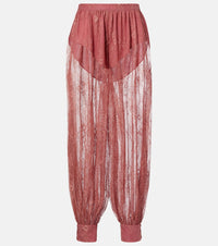 Bananhot Kendall sheer lace balloon pants