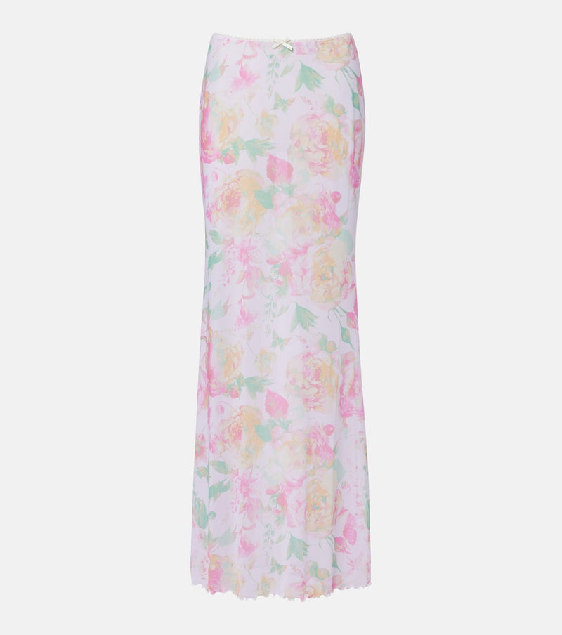 Bananhot Solay floral maxi skirt