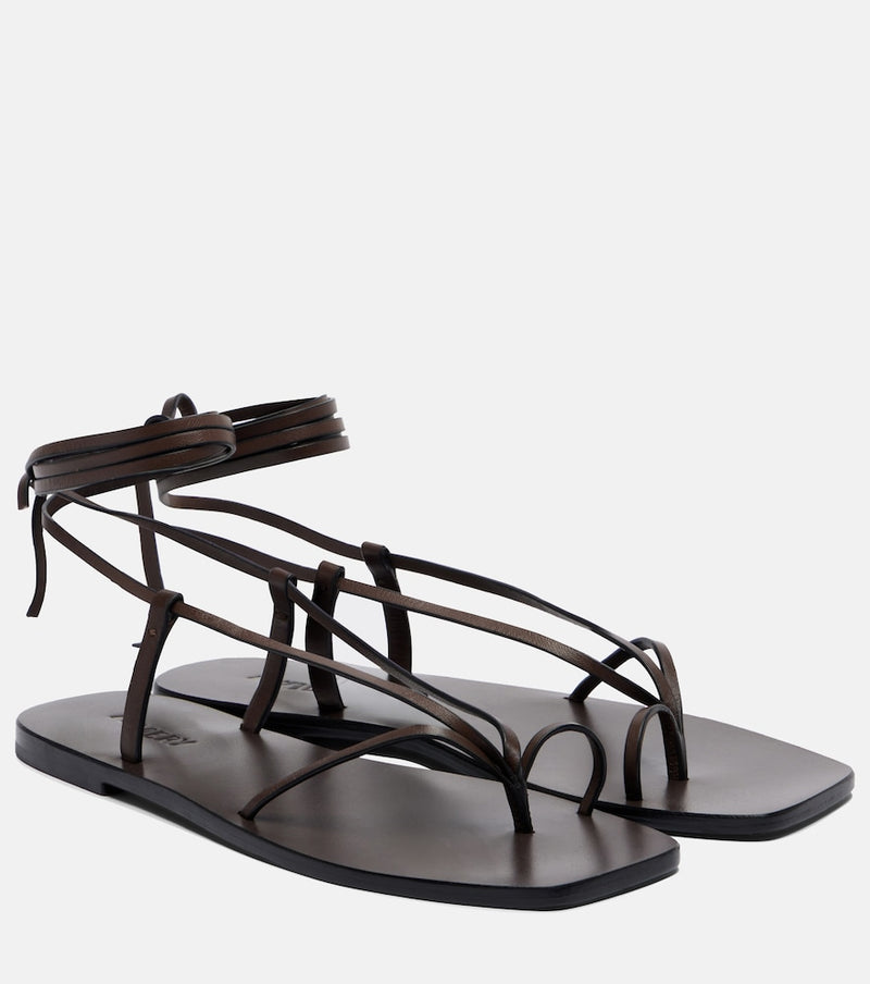 A. Emery Nolan leather thong sandals