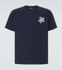 Vilebrequin Embroidered cotton jersey T-shirt