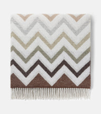 Missoni Watamu fringed wool-blend throw
