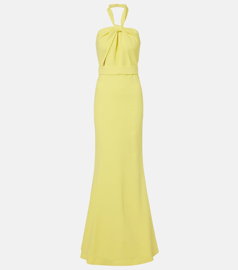 Elie Saab Halterneck cady gown