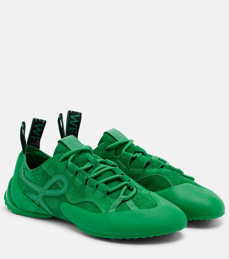 Loewe Grip Anagram suede sneakers