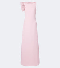 Safiyaa Mallory crepe gown