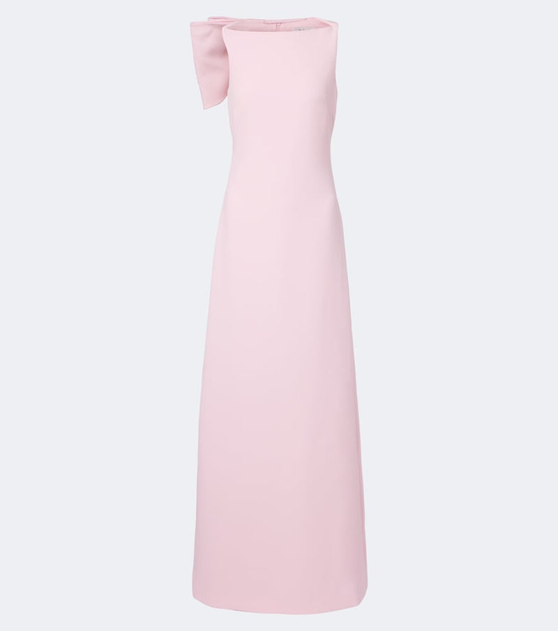 Safiyaa Mallory crepe gown
