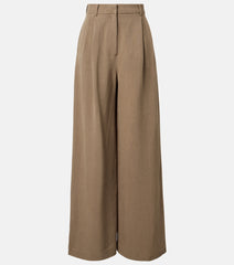 The Frankie Shop Marfa pleated wide-leg pants