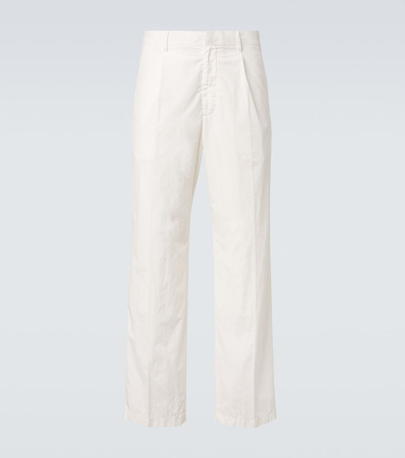 Auralee Cotton straight pants