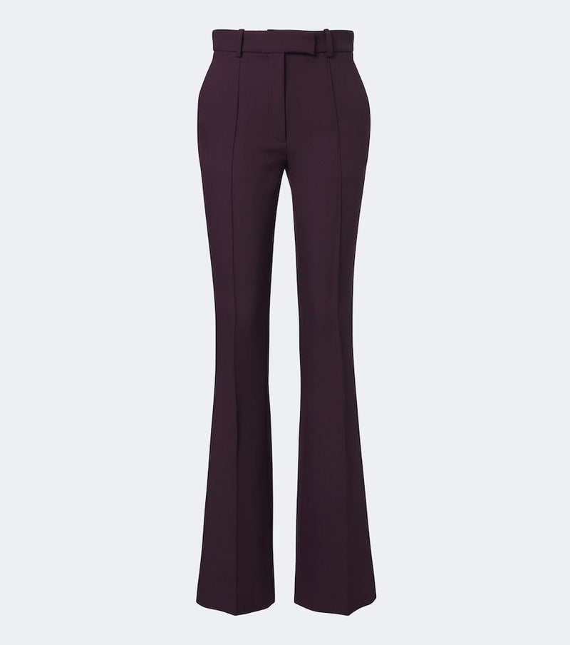 Alex Perry Virgin wool flared pants