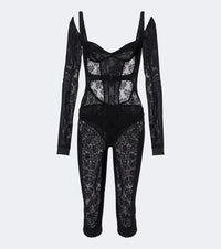 The Attico Lace jumpsuit
