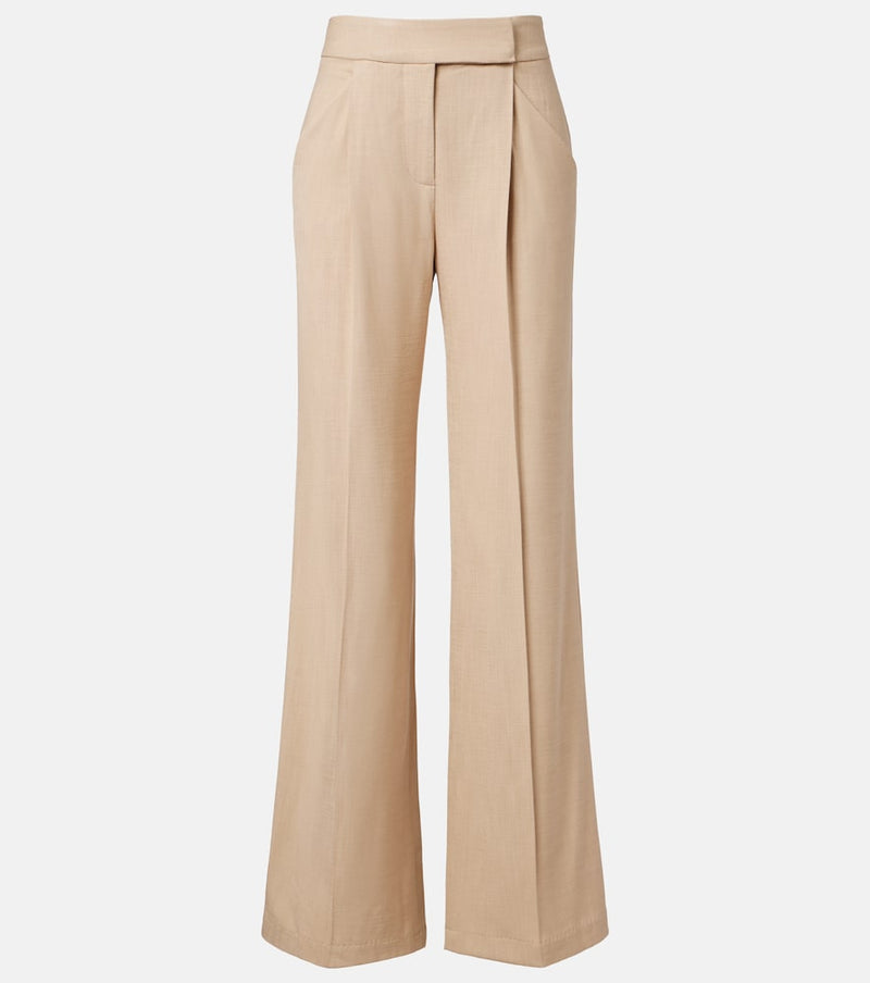 Veronica Beard Pleated flared pants