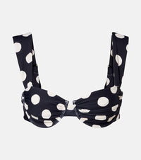 Montce Bella polka-dot bikini top