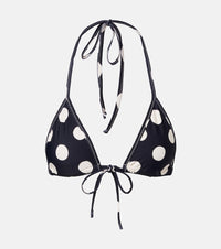 Montce Emma polka-dot bikini top