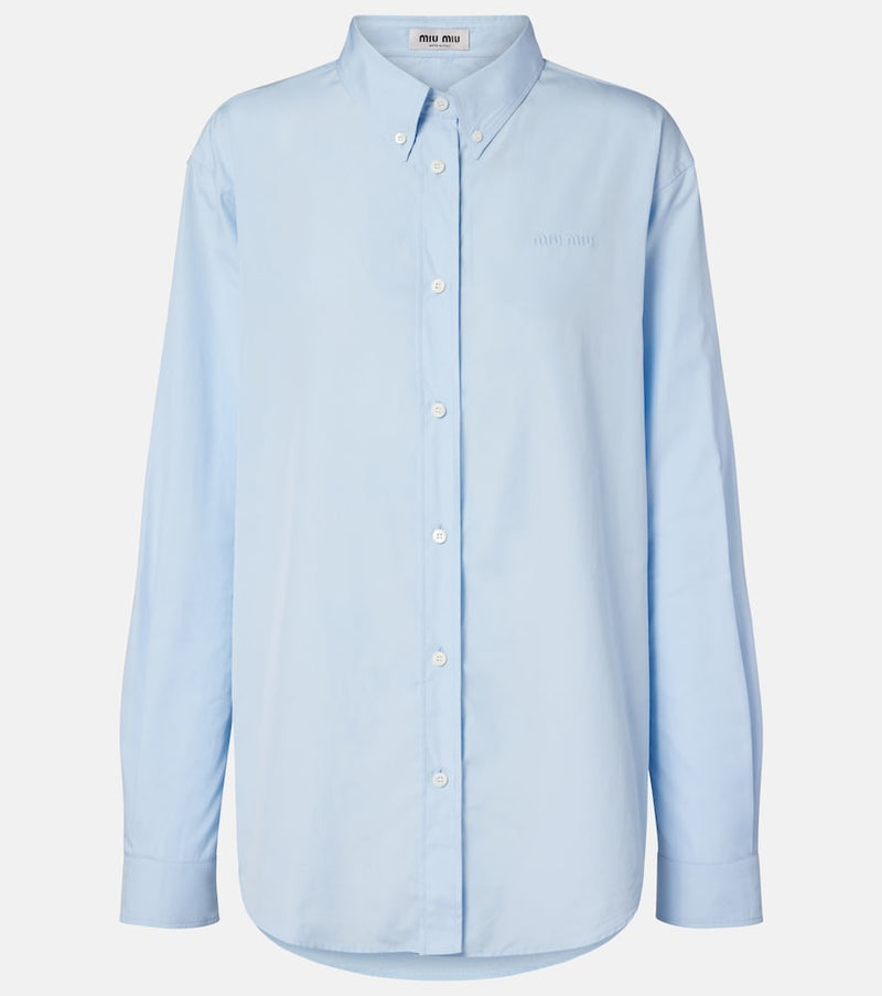 Miu Miu Cotton poplin shirt